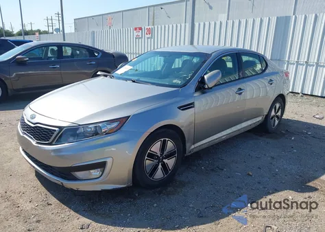 2012 Kia Optima Hybrid Ex z USA, uszkodzony, nr VIN KNAGM4AD2C5018449